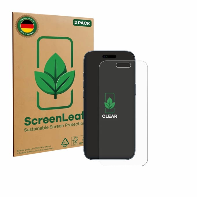 2 Stuks Screenprotector voor Apple iPhone Air - Hoogwaardige Beschermfolie transparant