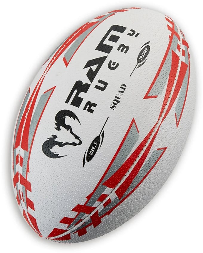 Rugby Squad Trainingsbal – Maat 5 – 3D Grip – Duurzaam Ontworpen in Engeland