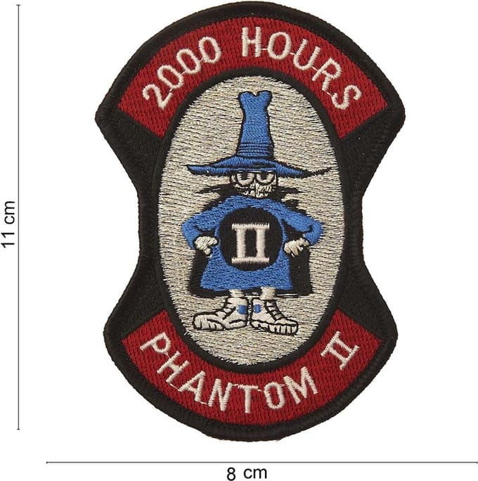Embleem stof 2000 Hours phantom 2