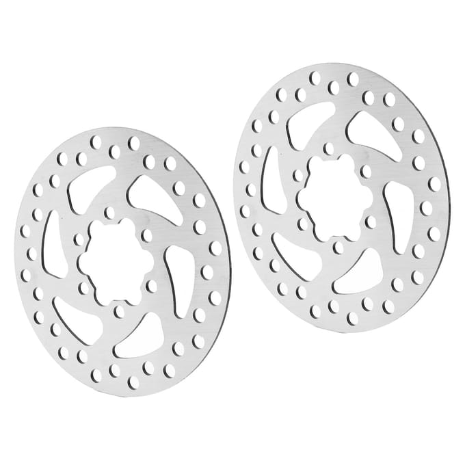120mm Fiets Schijfremrotoren Mountainbike Vervangende Schijfremset met Schroeven white