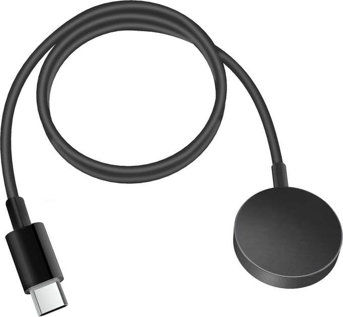 USB-C-oplader Geschikt voor Samsung Galaxy Watch 3/4/5/6/7, Actief 1/2