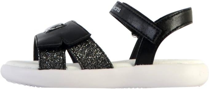 Kindersandalen met klittenband, jeanslook, V3A2-8050