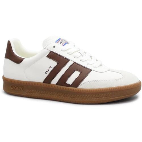 BACK70 Double Sneakers - Leer - Heren - Wit - Maat 43