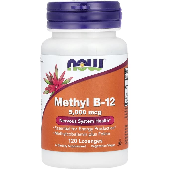 Methyl B-12 5000mcg - 120 lozenges
