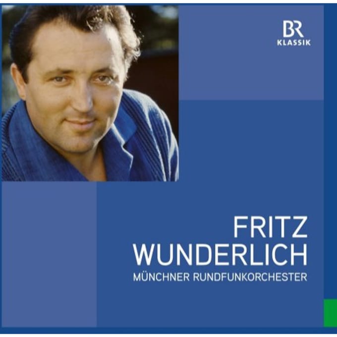 Fritz Wunderlich, Münchner Rundfunkorchester - Great Singers Live (LP)