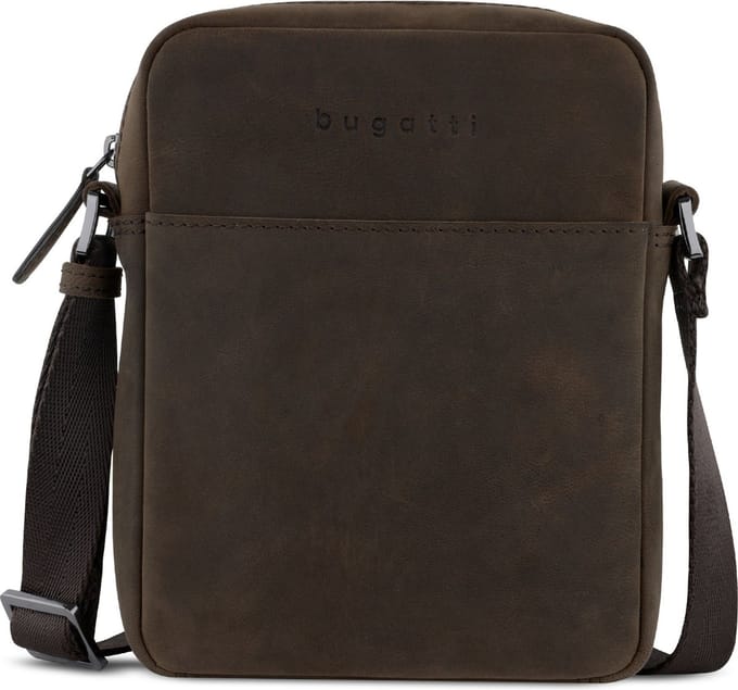 bugatti Schoudertas Luca Crossbody Bag Brown Bruine