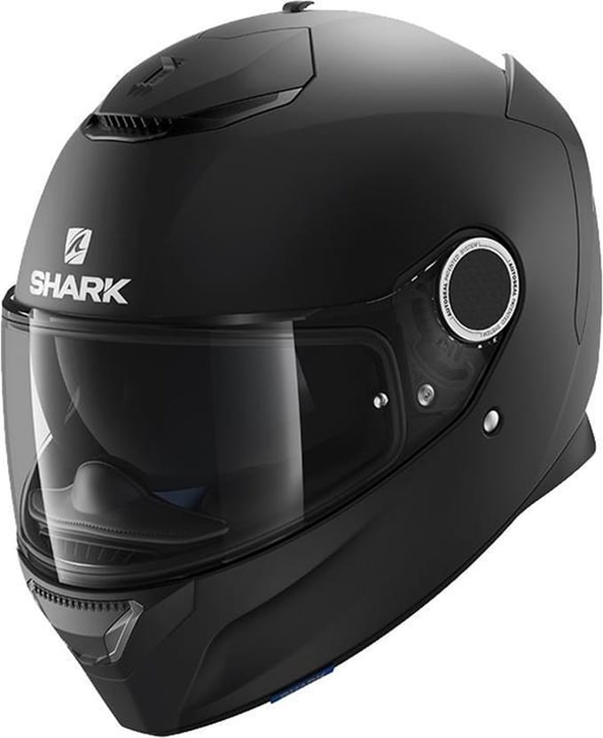 SHARK SPARTAN 1.2 BLANK Motorhelm integraalhelm Mat - Maat XS