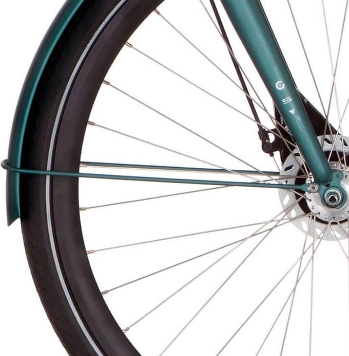 Cortina Spatbordstang voor 28 Speed matt beryl green