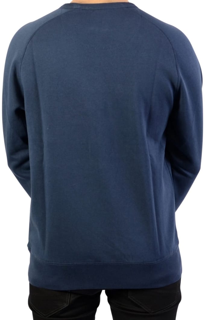 Heritage EH H-sweater met ronde hals, effen