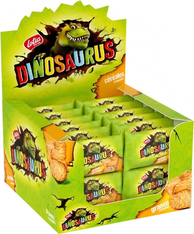 Lotus Dinosaurus met granen (1056g) - 24 stuks