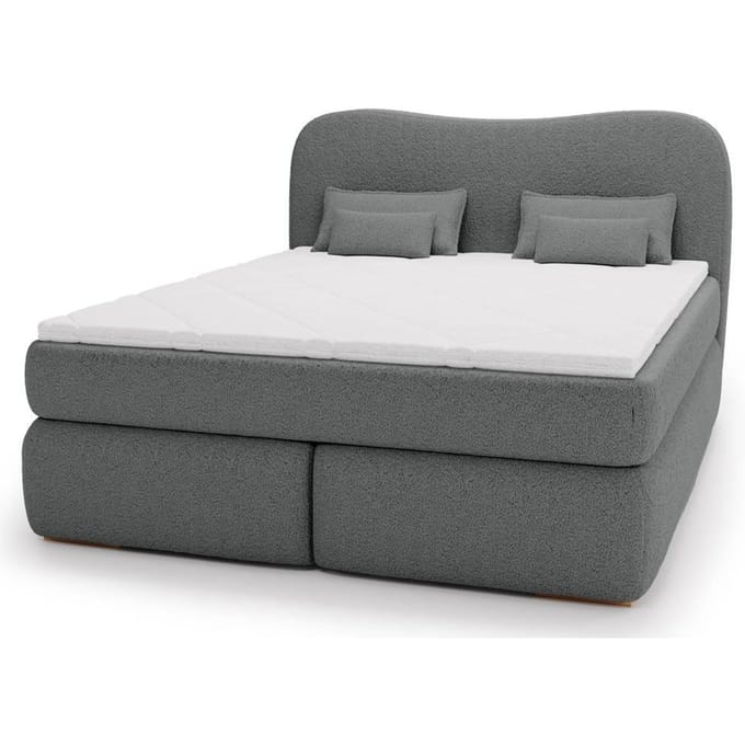 Lavelle boxspring bouclé 180 x 200 cm | NADUVI Collection