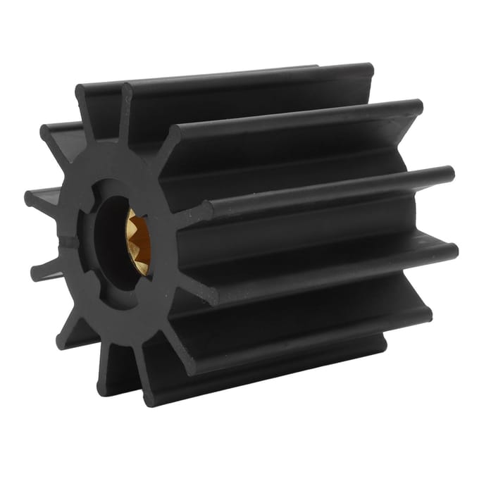 Buitenboordwaterpomp Impeller 3830459 Flexibel 12 Bladen Koper Neopreen Rubber voor Jabsco gray