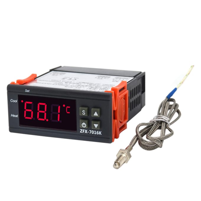 ZFX-7016K 30A Digitale Temperatuurregelaar Intelligente Hoge Nauwkeurigheid Temperatuur Regelthermostaat voor 220V