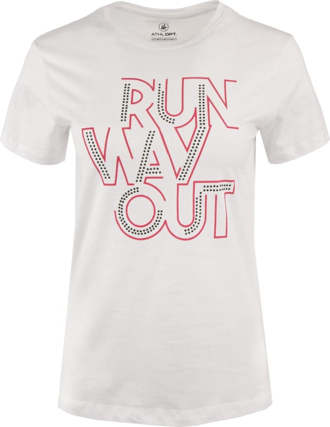 Dames-T-shirt Athl. Dpt Vera Wit - S