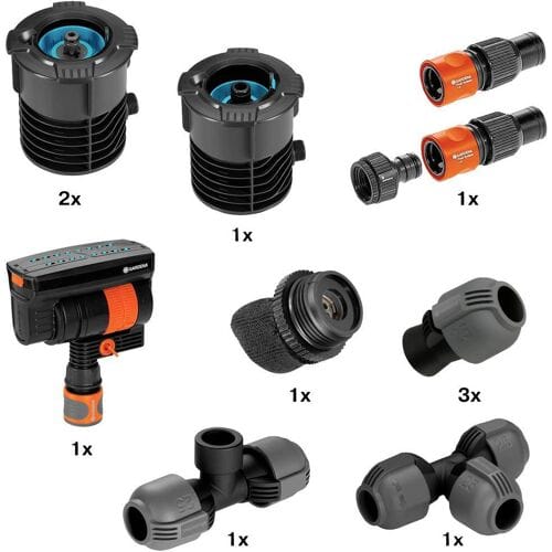 GARDENA Sprinklersysteem 08272-20 Startset Pipeline zwenksproeier Steekkoppeling