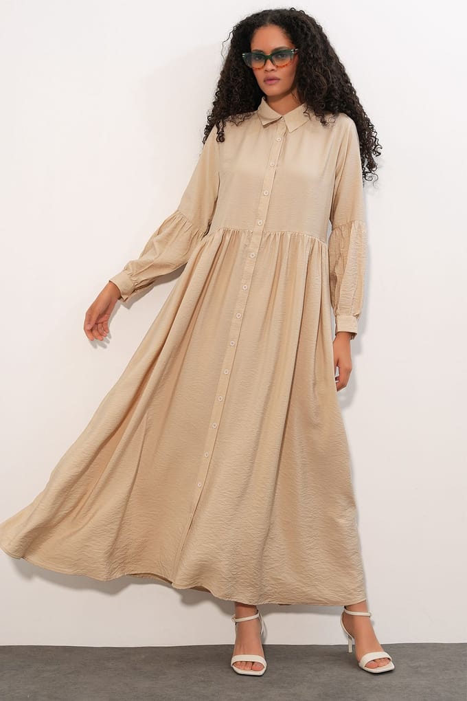 Losse Maxi Shirtjurk