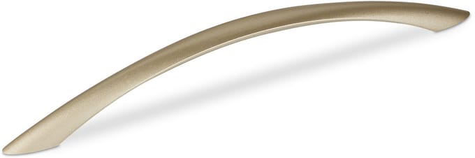 Meubelgreep SW31 Boorgatafstand 192 mm RVS-optiek mat Gebogen handgreep van SOTECH