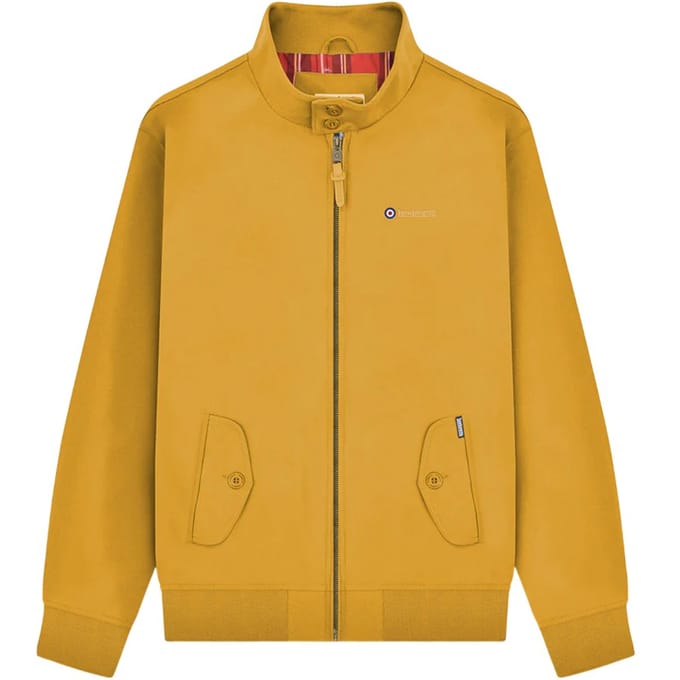 Lambretta Heren Target Waterafstotende Hoodie (Tabak)