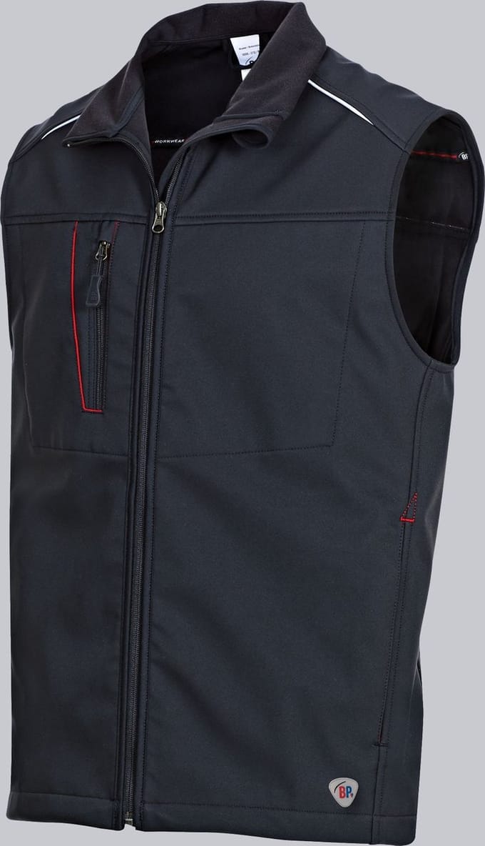 BP® SOFTSHELL GILET bodywarmer maat m