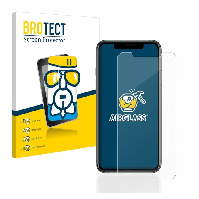 Screenprotector voor Apple iPhone 11 Pro Max Beschermglas transparant