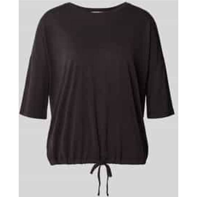 T-shirt van modalmix met tunnelkoord