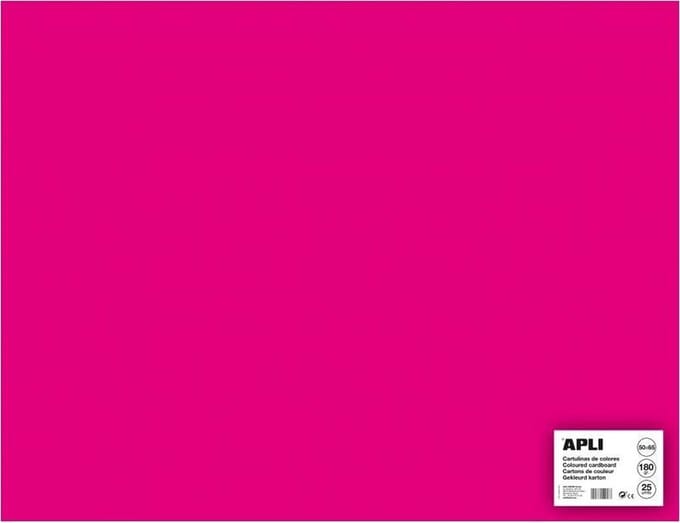APLI  Fuchsia Karton 50 x 65 cm 170 g/m² - 25 vel