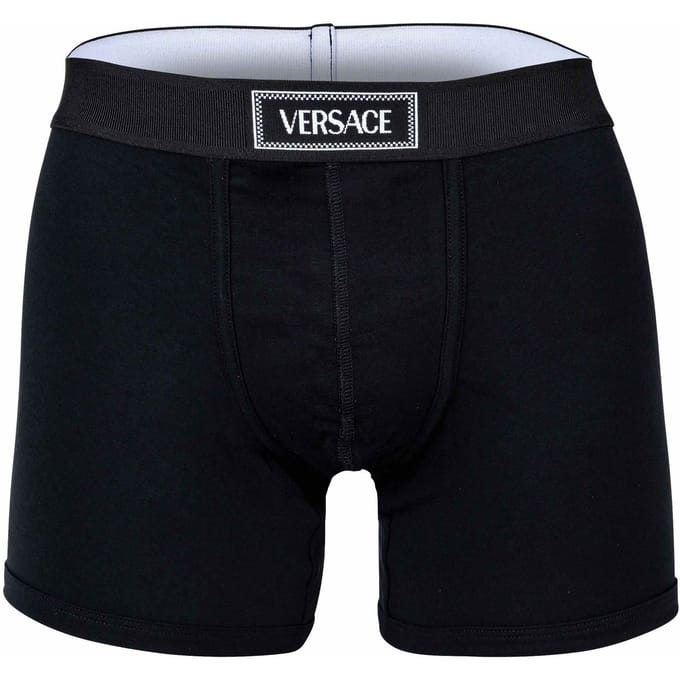 Versace Trunk Jersey Katoen Topeka+Elastische Canete Logo Boxer Shorts
