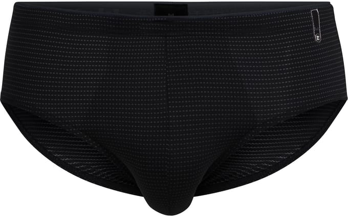Gotzburg heren sport slip (1-pack) - zwart geruit