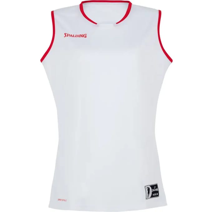 Move Tank Top Dames Wit/Koningsblauw
