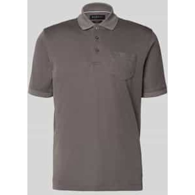 Bugatti Herren Poloshirt Modern Fit van een katoenmix