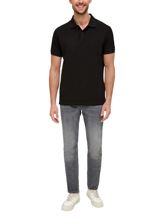 regular fit poloshirt van puur katoen