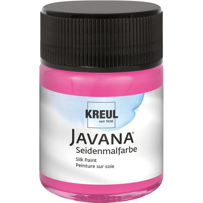 KREUL Javana Zijdeverf, 50 ml - Rozig