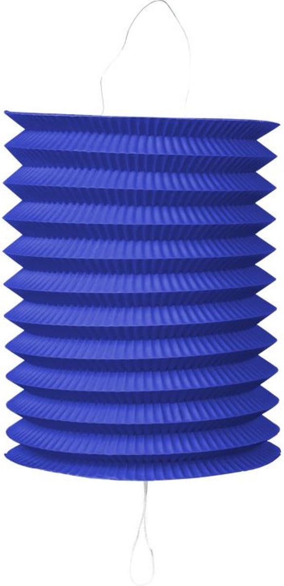 Wefiesta Lampion 16 Cm Papier Blauw