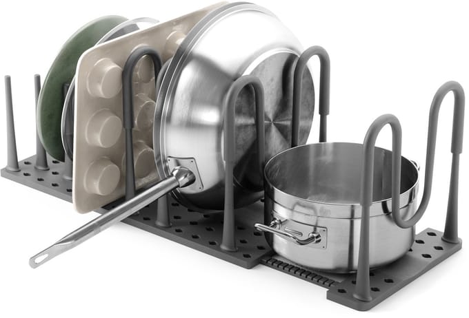 PEGGY COOKWARE ORGANIZER CHARCOAL