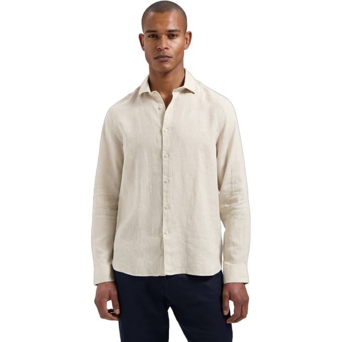 Dstrezzed Ds-jagger Shirt Sand Größe: L | Casual hemden Outlet | Herren | Braun