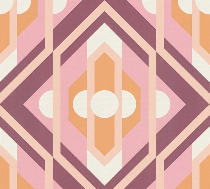 RETRO BEHANG | Grafisch - meerkleurig - A.S. Création Retro Chic