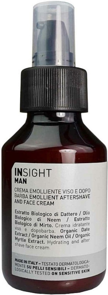 Insight - Man Emollient Aftershave & Face Cream - 100ml