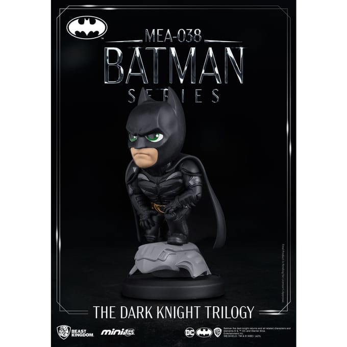 Beast Kingdom Toys DC Comics Mini Egg Attack Figure The Dark Knight Trilogy Batman 8 cm Mini-Figuur