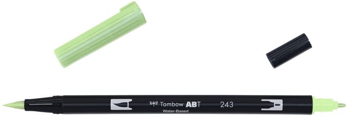 Tombow Brush pen - ABT 243 - Dual Brushpen - Mint - Groen