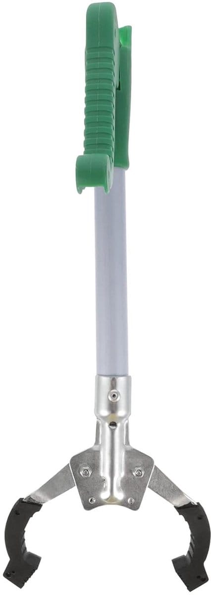 Prullenbak Grijper - Ophaalhulp Tool - Afval Verzamelen - Ergonomisch Ontwerp - 40 cm Lengte - Zilver