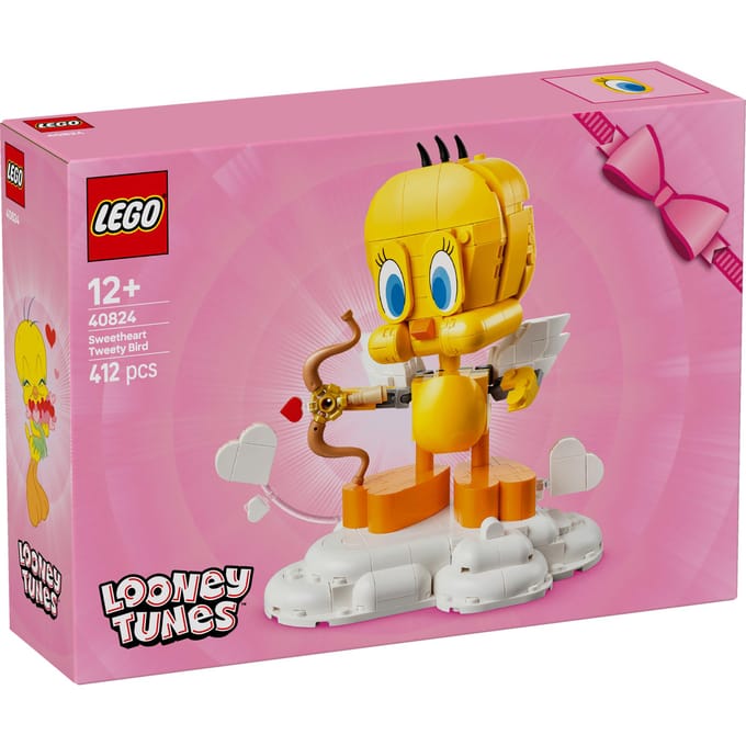 LEGO Icons Lieve Tweety Looney Tunes Bouwpakket voor Volwassenen 40824