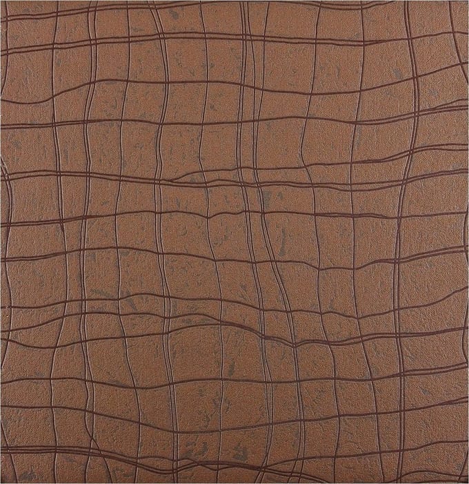 Dutch Wallcoverings Vliesbehang croco/leer - Bruin