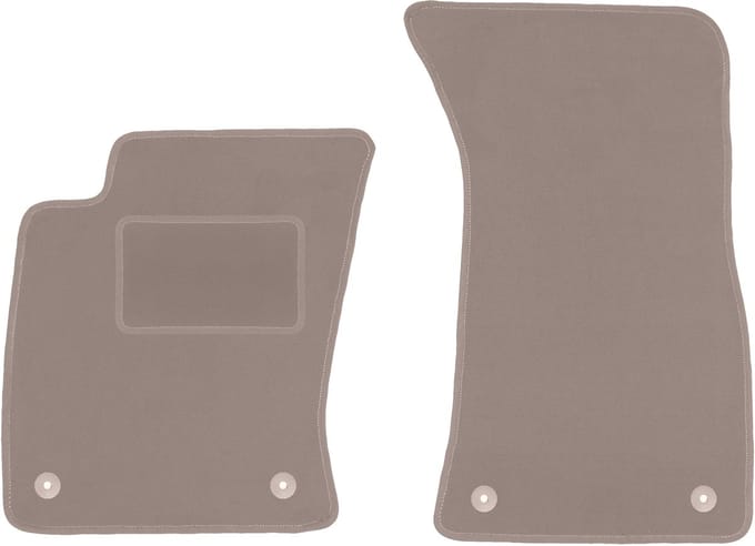 Beige voormatten voor: Audi A8 D3 sedan (2002-2009)