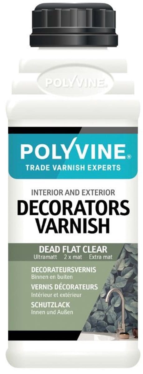 Polyvine Decoratieve vernis heel mat 500ml