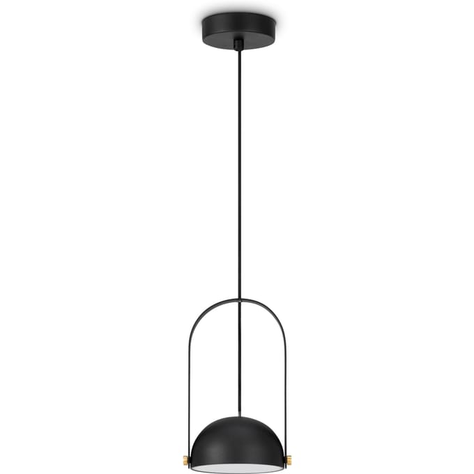 LED-Hanglamp Paci zwart