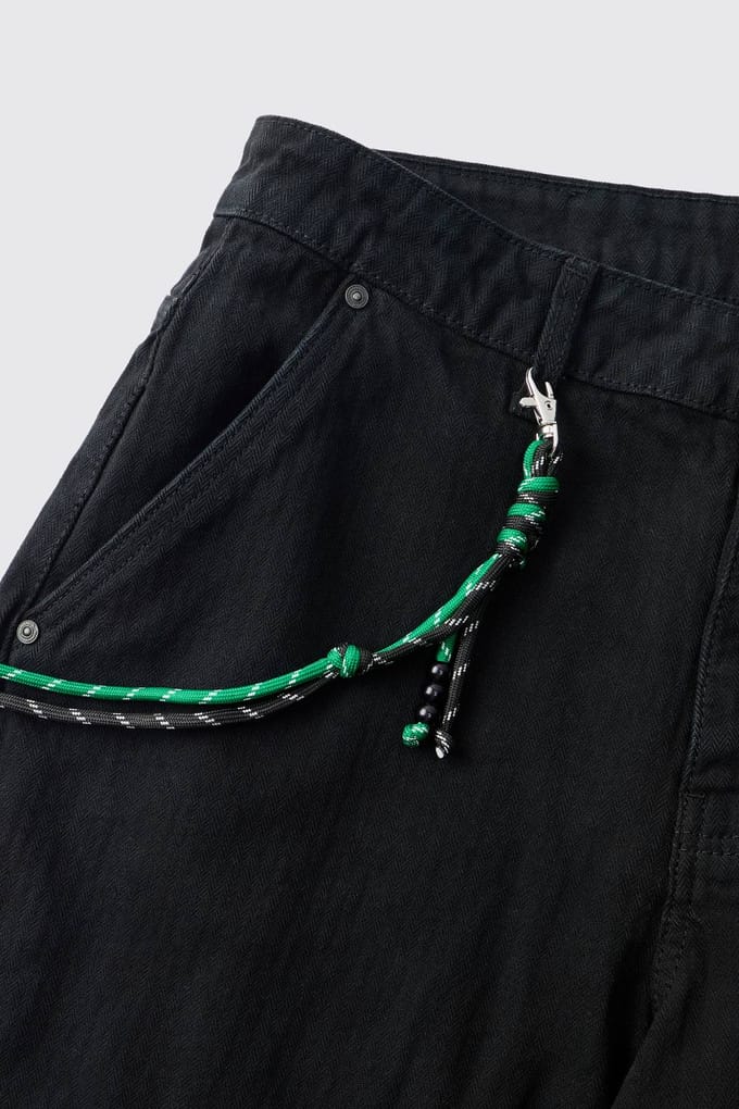 Touw Jeans Ketting | Green