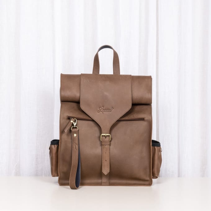 Laauw Backpack Rugtas Bruin Cognac - Terracotta