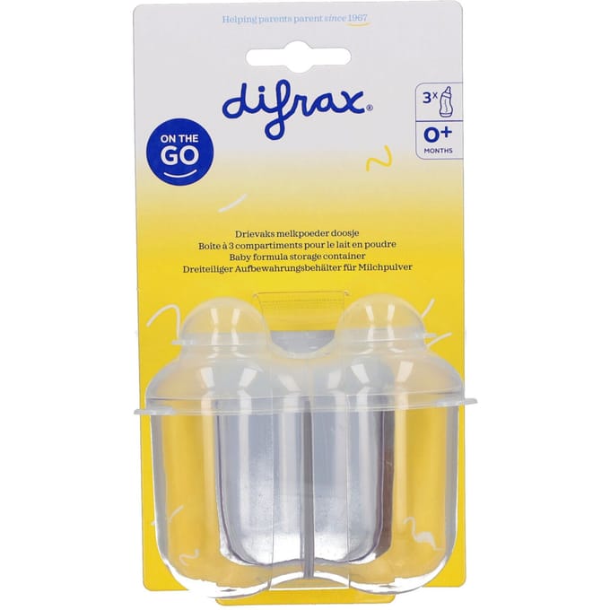 Difrax Drievaksdoosje voor Melkpoeder 1 Accessoires