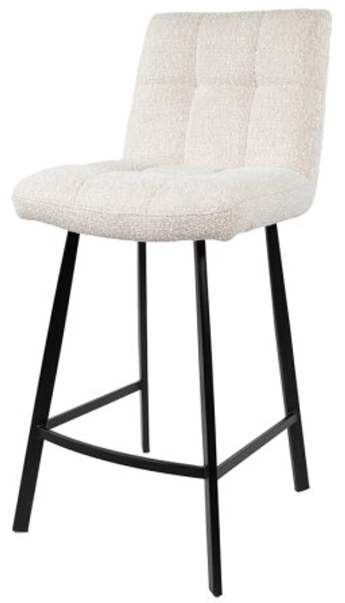 Barstoel Bolero Monet Pearl - Unique Collection - barstoelen set van 2