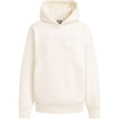 BENCH Dames hoodie (Crème, M)